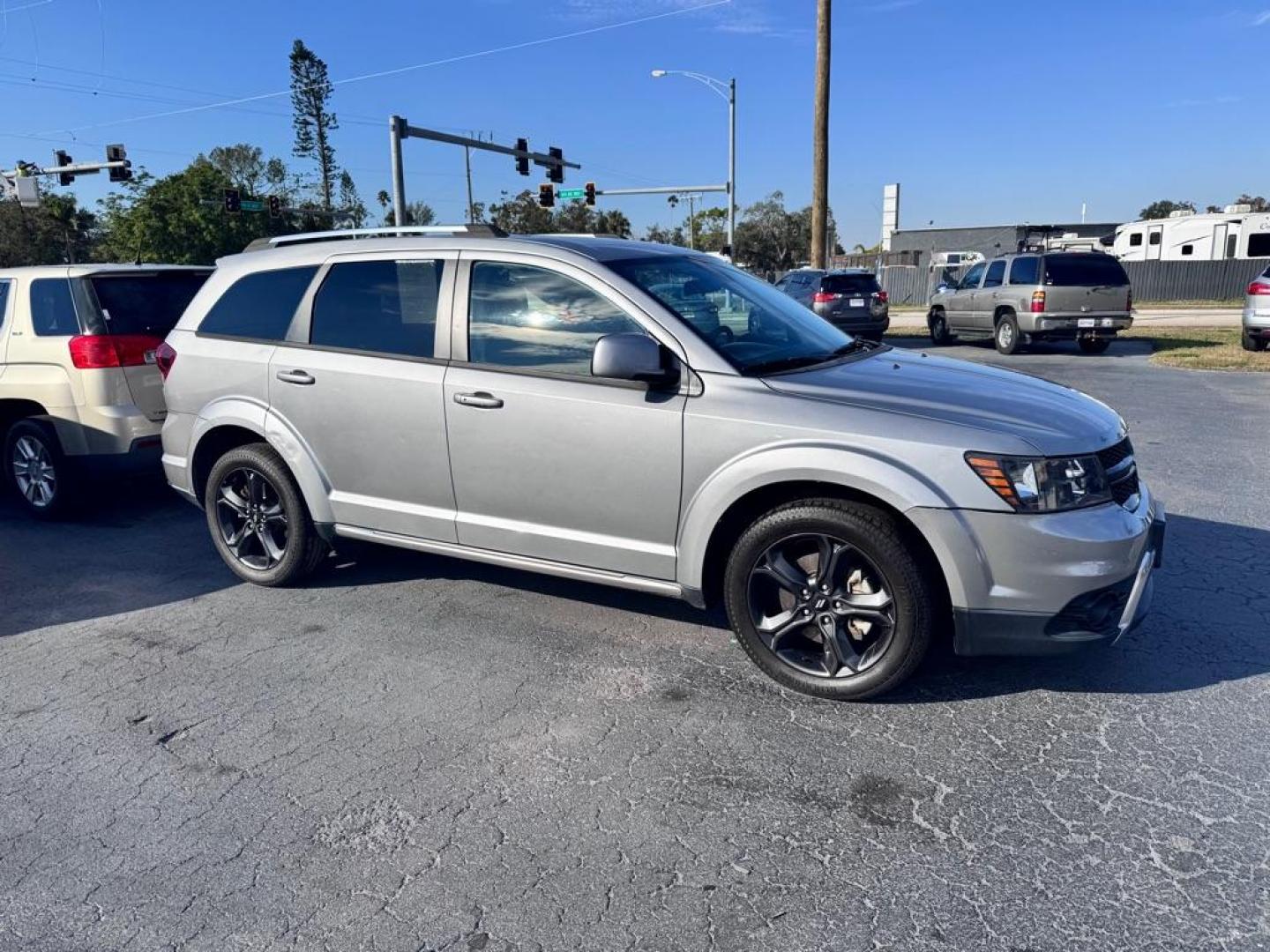 2018 GRAY DODGE JOURNEY CROSSROAD (3C4PDDGG9JT) with an 3.6L engine, Automatic transmission, located at 2929 9th St. West, Bradenton, 34205, (941) 242-2810, 27.473591, -82.570679 - Thanks for inquring into DriveNation USA! All vehicles listed can be viewed at www.drivenationusa.com for vehicle history reports and additonal info. We cannot quote any terms such as down payments or monthly payments without an application. You can apply directly at www.drivenationusa.com or by con - Photo#1