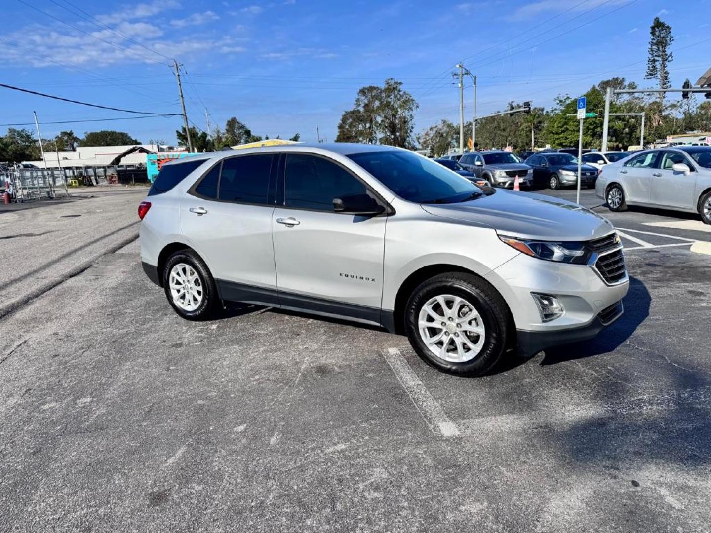 2019 SILVER CHEVROLET EQUINOX LS (2GNAXHEV5K6) with an 1.5L engine, Automatic transmission, located at 2929 9th St. West, Bradenton, 34205, (941) 242-2810, 27.473591, -82.570679 - Photo#0