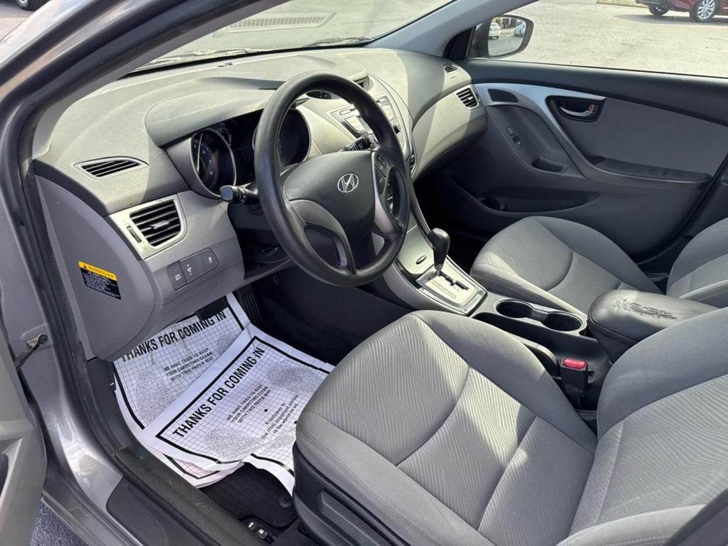 2013 GRAY HYUNDAI ELANTRA GLS (KMHDH4AE1DU) with an 1.8L engine, Automatic transmission, located at 2929 9th St. West, Bradenton, 34205, (941) 242-2810, 27.473591, -82.570679 - Thanks for inquring into DriveNation USA! All vehicles listed can be viewed at www.drivenationusa.com for vehicle history reports and additonal info. We cannot quote any terms such as down payments or monthly payments without an application. You can apply directly at www.drivenationusa.com or by con - Photo#11