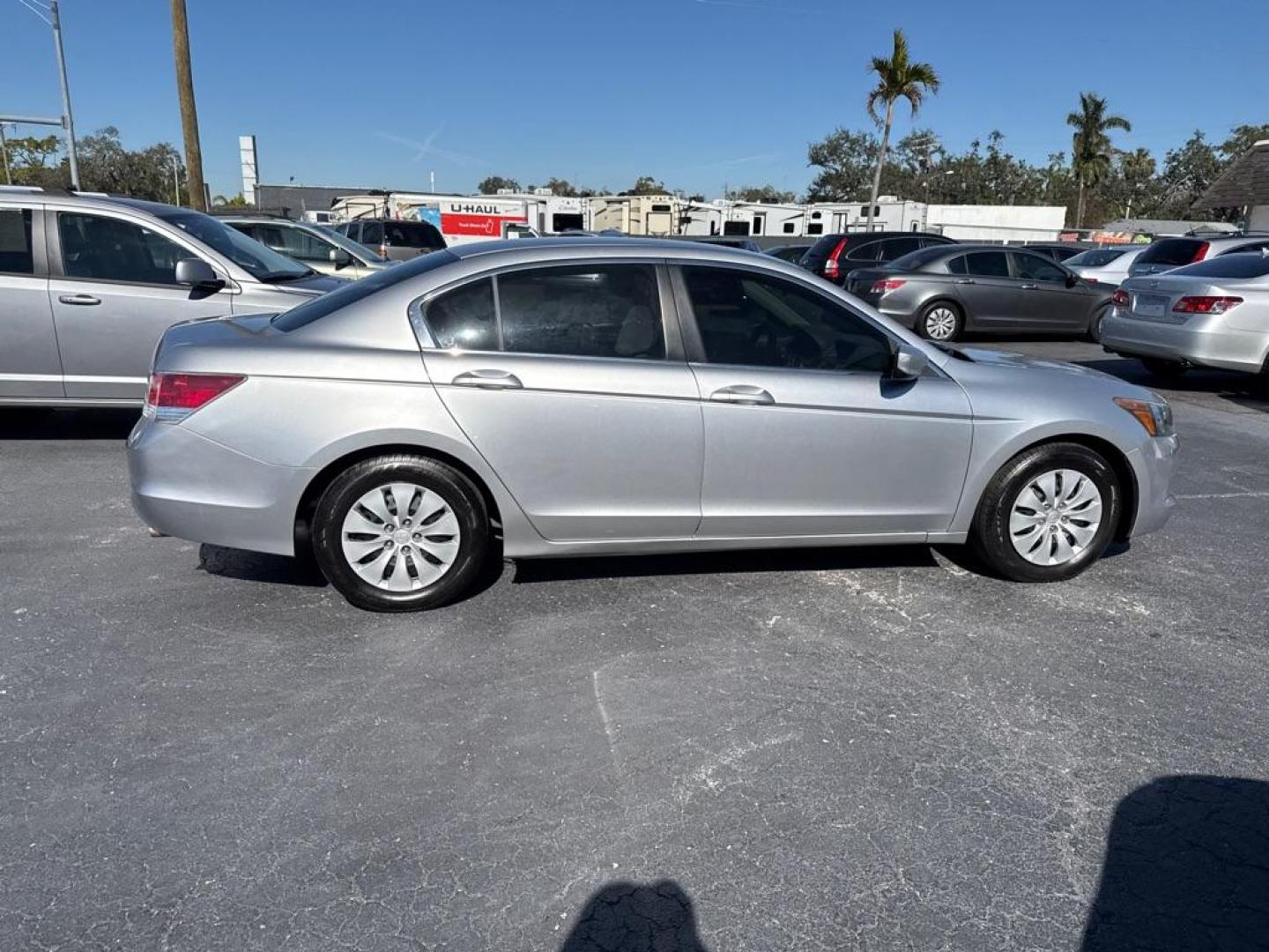 2010 SILVER HONDA ACCORD LX (1HGCP2F35AA) with an 2.4L engine, Automatic transmission, located at 2929 9th St. West, Bradenton, 34205, (941) 242-2810, 27.473591, -82.570679 - Photo#7