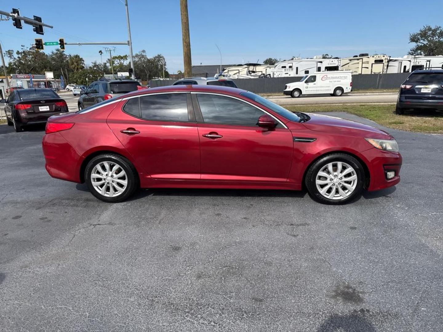 2015 RED KIA OPTIMA EX (5XXGN4A71FG) with an 2.4L engine, Automatic transmission, located at 2929 9th St. West, Bradenton, 34205, (941) 242-2810, 27.473591, -82.570679 - Thanks for inquring into DriveNation USA! All vehicles listed can be viewed at www.drivenationusa.com for vehicle history reports and additonal info. We cannot quote any terms such as down payments or monthly payments without an application. You can apply directly at www.drivenationusa.com or by con - Photo#9