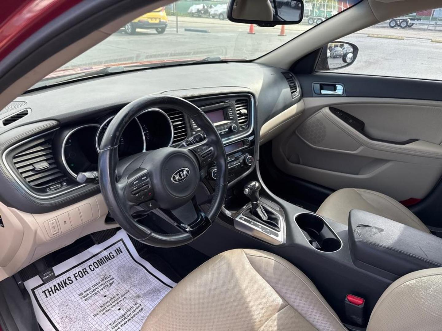 2015 RED KIA OPTIMA EX (5XXGN4A71FG) with an 2.4L engine, Automatic transmission, located at 2929 9th St. West, Bradenton, 34205, (941) 242-2810, 27.473591, -82.570679 - Thanks for inquring into DriveNation USA! All vehicles listed can be viewed at www.drivenationusa.com for vehicle history reports and additonal info. We cannot quote any terms such as down payments or monthly payments without an application. You can apply directly at www.drivenationusa.com or by con - Photo#10