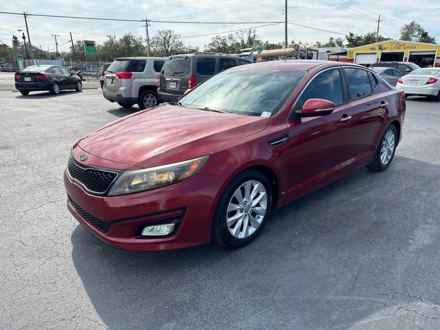 2015 RED KIA OPTIMA EX (5XXGN4A71FG) with an 2.4L engine, Automatic transmission, located at 2929 9th St. West, Bradenton, 34205, (941) 242-2810, 27.473591, -82.570679 - Thanks for inquring into DriveNation USA! All vehicles listed can be viewed at www.drivenationusa.com for vehicle history reports and additonal info. We cannot quote any terms such as down payments or monthly payments without an application. You can apply directly at www.drivenationusa.com or by con - Photo#4