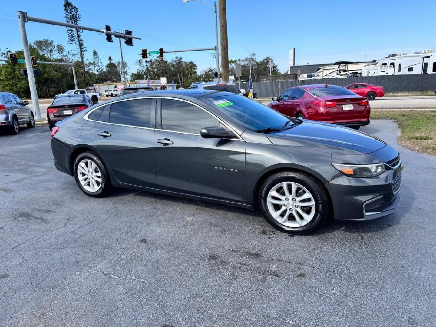 2018 GRAY CHEVROLET MALIBU LT (1G1ZD5ST4JF) with an 1.5L engine, Automatic transmission, located at 2929 9th St. West, Bradenton, 34205, (941) 242-2810, 27.473591, -82.570679 - Thanks for inquring into DriveNation USA! All vehicles listed can be viewed at www.drivenationusa.com for vehicle history reports and additonal info. We cannot quote any terms such as down payments or monthly payments without an application. You can apply directly at www.drivenationusa.com or by con - Photo#0