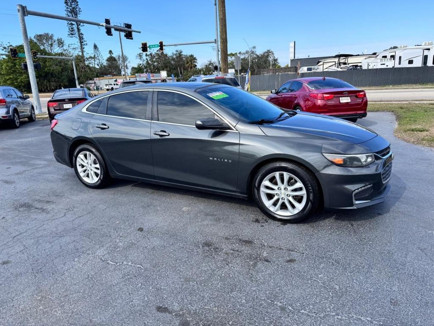 2018 GRAY CHEVROLET MALIBU LT (1G1ZD5ST4JF) with an 1.5L engine, Automatic transmission, located at 2929 9th St. West, Bradenton, 34205, (941) 242-2810, 27.473591, -82.570679 - Thanks for inquring into DriveNation USA! All vehicles listed can be viewed at www.drivenationusa.com for vehicle history reports and additonal info. We cannot quote any terms such as down payments or monthly payments without an application. You can apply directly at www.drivenationusa.com or by con - Photo#1