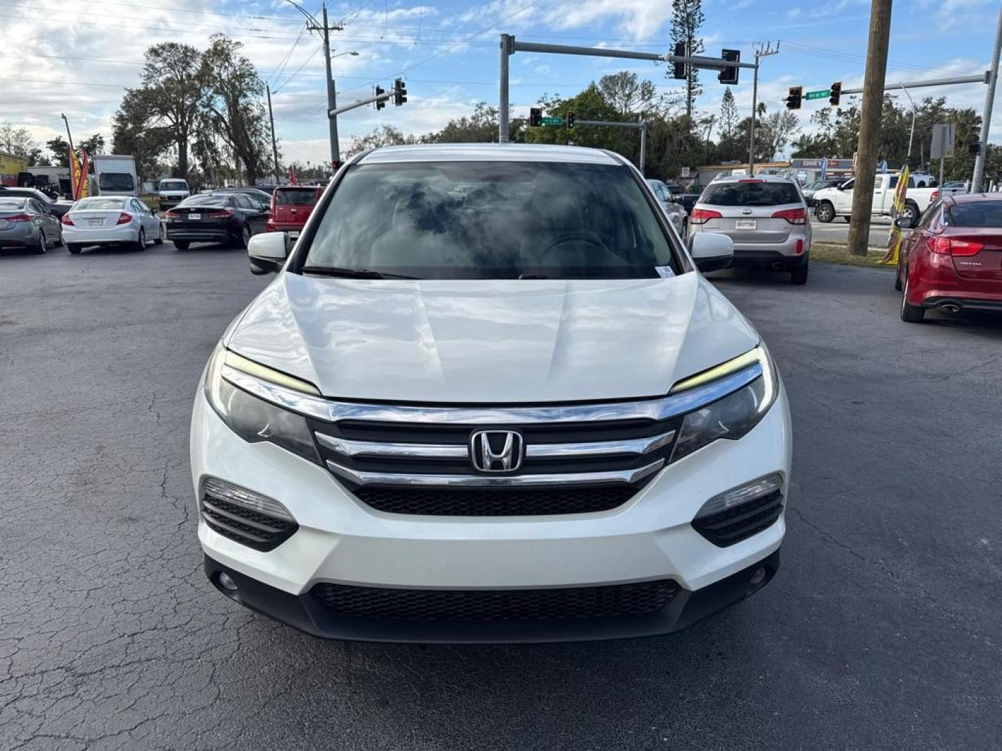 2017 WHITE HONDA PILOT EX (5FNYF5H31HB) with an 3.5L engine, Automatic transmission, located at 2929 9th St. West, Bradenton, 34205, (941) 242-2810, 27.473591, -82.570679 - Thanks for inquring into DriveNation USA! All vehicles listed can be viewed at www.drivenationusa.com for vehicle history reports and additonal info. We cannot quote any terms such as down payments or monthly payments without an application. You can apply directly at www.drivenationusa.com or by con - Photo#2