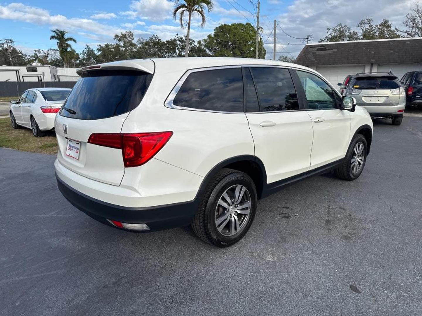 2017 WHITE HONDA PILOT EX (5FNYF5H31HB) with an 3.5L engine, Automatic transmission, located at 2929 9th St. West, Bradenton, 34205, (941) 242-2810, 27.473591, -82.570679 - Thanks for inquring into DriveNation USA! All vehicles listed can be viewed at www.drivenationusa.com for vehicle history reports and additonal info. We cannot quote any terms such as down payments or monthly payments without an application. You can apply directly at www.drivenationusa.com or by con - Photo#7