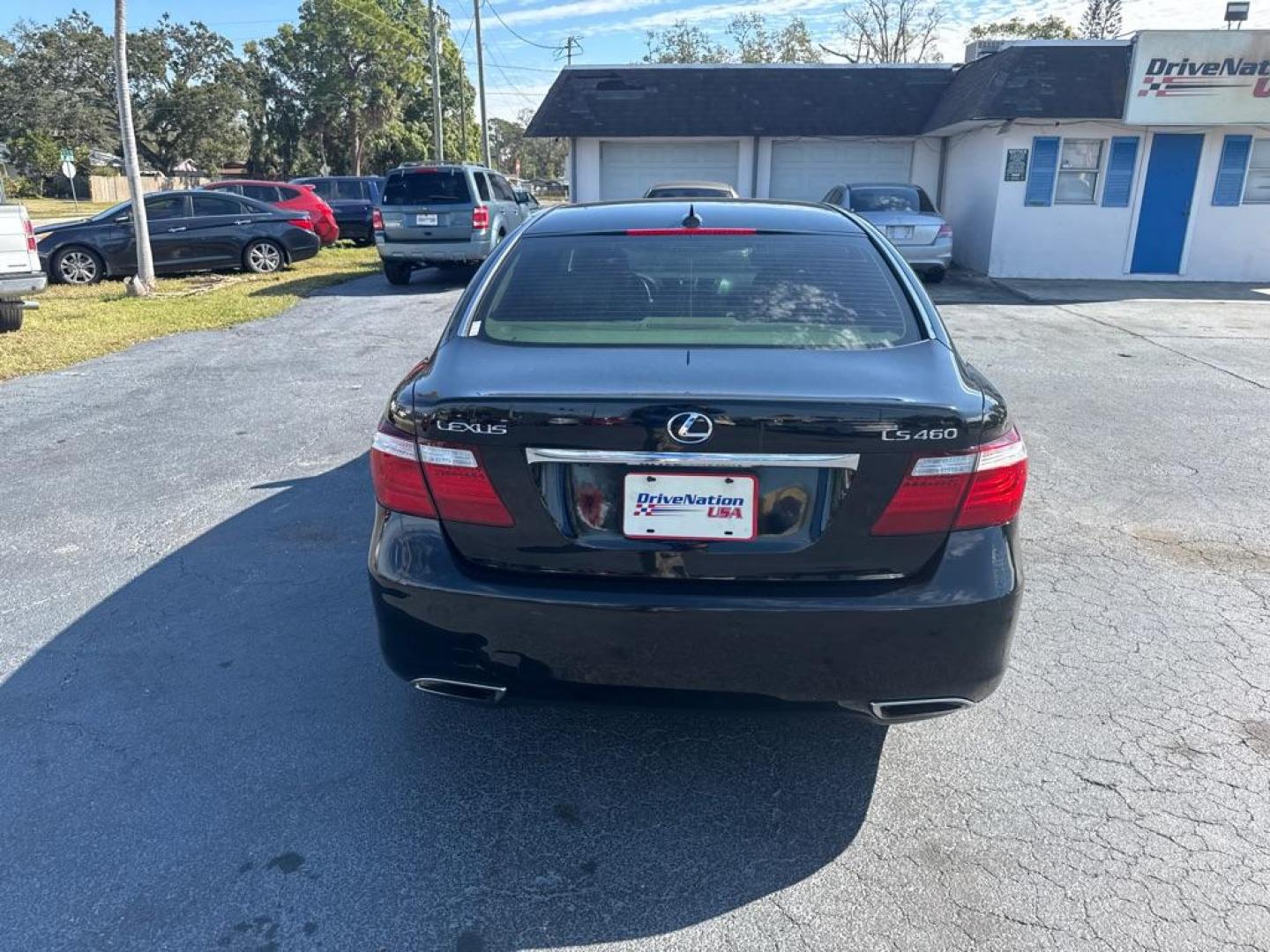 2008 BLACK LEXUS LS 460 (JTHBL46F185) with an 4.6L engine, Automatic transmission, located at 2929 9th St. West, Bradenton, 34205, (941) 242-2810, 27.473591, -82.570679 - Photo#7