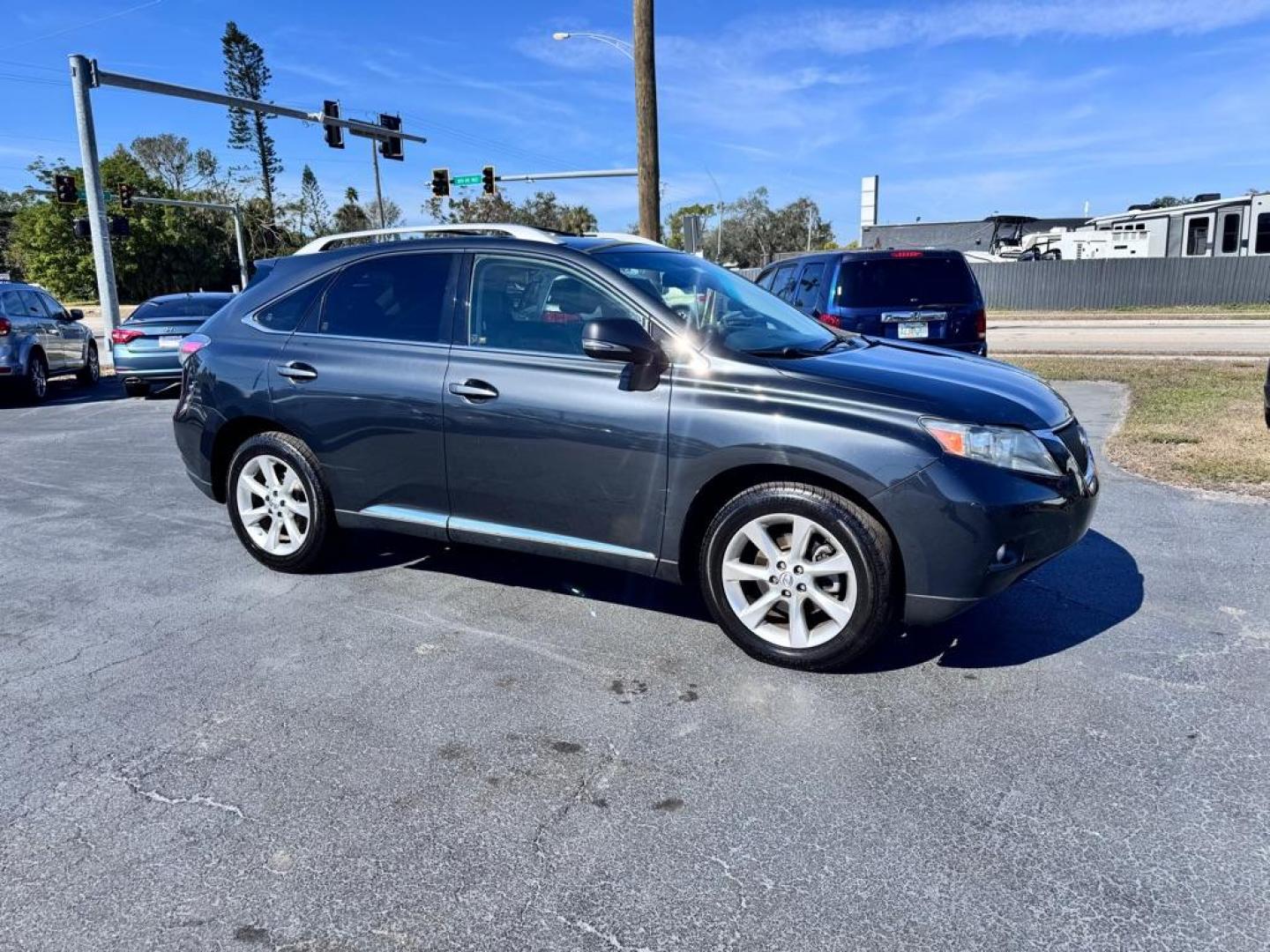 2010 BLACK LEXUS RX 350 (JTJZK1BAXA2) with an 3.5L engine, Automatic transmission, located at 2929 9th St. West, Bradenton, 34205, (941) 242-2810, 27.473591, -82.570679 - Photo#0