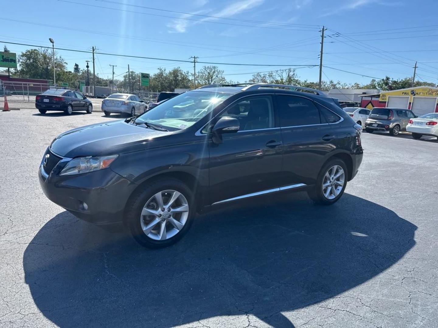 2010 BLACK LEXUS RX 350 (JTJZK1BAXA2) with an 3.5L engine, Automatic transmission, located at 2929 9th St. West, Bradenton, 34205, (941) 242-2810, 27.473591, -82.570679 - Photo#3