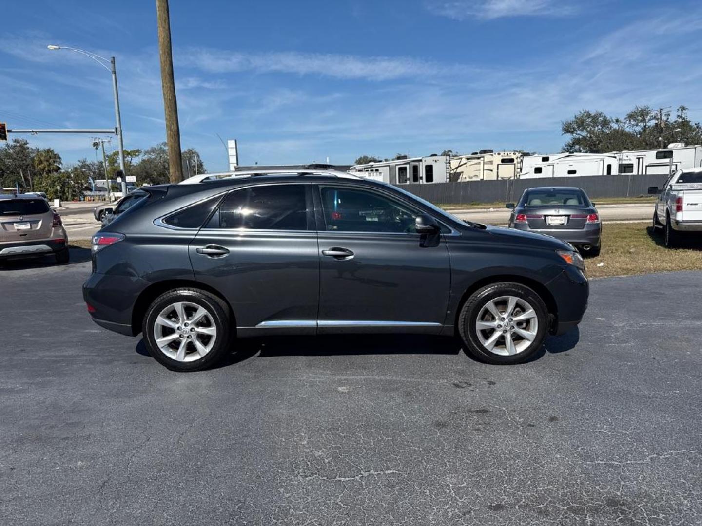 2010 BLACK LEXUS RX 350 (JTJZK1BAXA2) with an 3.5L engine, Automatic transmission, located at 2929 9th St. West, Bradenton, 34205, (941) 242-2810, 27.473591, -82.570679 - Photo#8