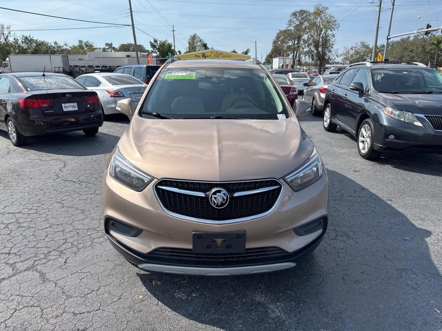 2018 TAN BUICK ENCORE PREFERRED (KL4CJASB5JB) with an 1.4L engine, Automatic transmission, located at 2929 9th St. West, Bradenton, 34205, (941) 242-2810, 27.473591, -82.570679 - Thanks for inquring into DriveNation USA! All vehicles listed can be viewed at www.drivenationusa.com for vehicle history reports and additonal info. We cannot quote any terms such as down payments or monthly payments without an application. You can apply directly at www.drivenationusa.com or by con - Photo#2