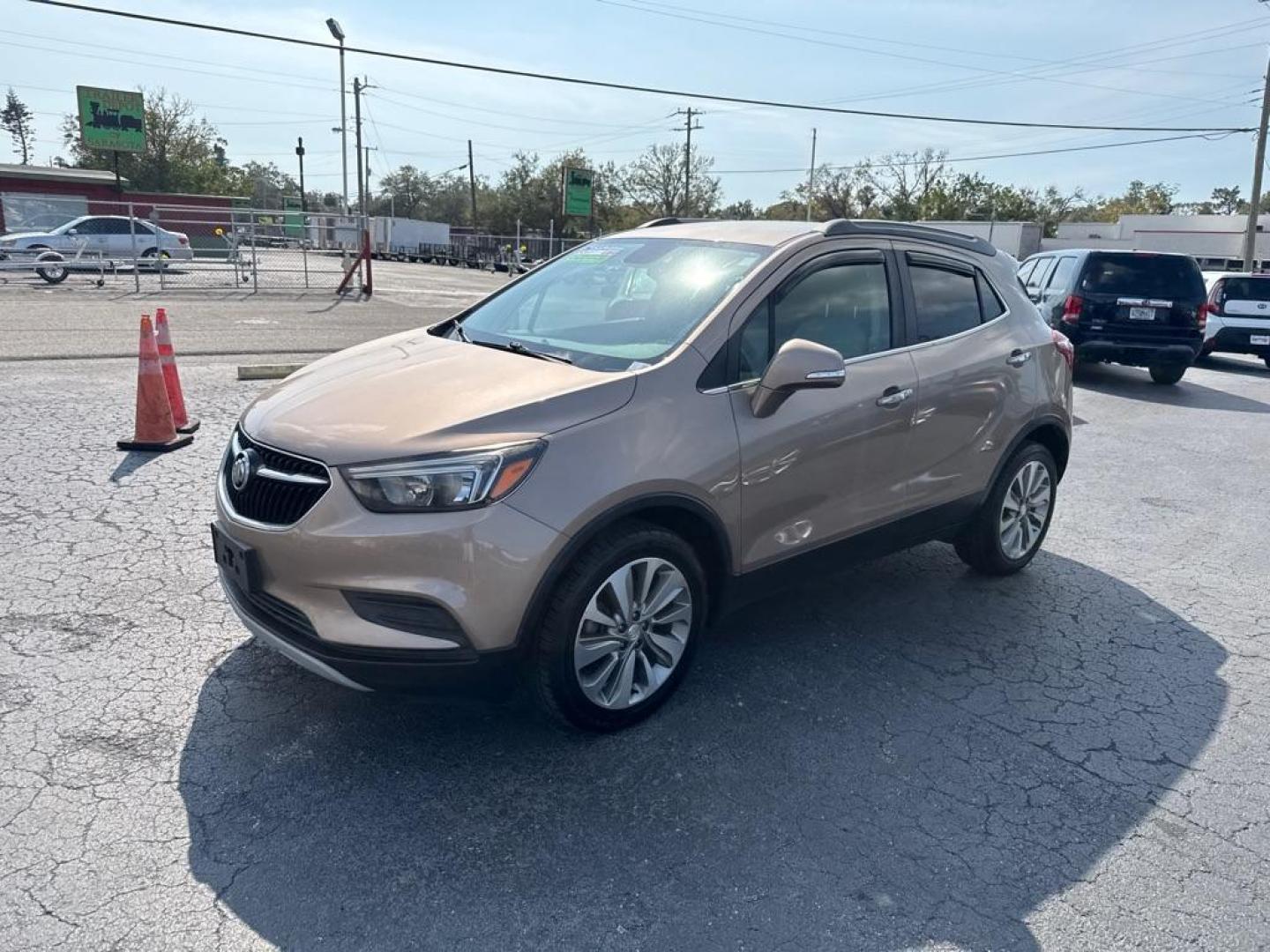 2018 TAN BUICK ENCORE PREFERRED (KL4CJASB5JB) with an 1.4L engine, Automatic transmission, located at 2929 9th St. West, Bradenton, 34205, (941) 242-2810, 27.473591, -82.570679 - Thanks for inquring into DriveNation USA! All vehicles listed can be viewed at www.drivenationusa.com for vehicle history reports and additonal info. We cannot quote any terms such as down payments or monthly payments without an application. You can apply directly at www.drivenationusa.com or by con - Photo#3