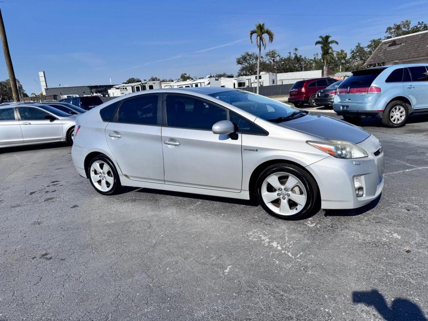 2010 SILVER TOYOTA PRIUS 3 (JTDKN3DU0A5) with an 1.8L engine, Continuously Variable transmission, located at 2929 9th St. West, Bradenton, 34205, (941) 242-2810, 27.473591, -82.570679 - Thanks for inquring into DriveNation USA! All vehicles listed can be viewed at www.drivenationusa.com for vehicle history reports and additonal info. We cannot quote any terms such as down payments or monthly payments without an application. You can apply directly at www.drivenationusa.com or by con - Photo#1