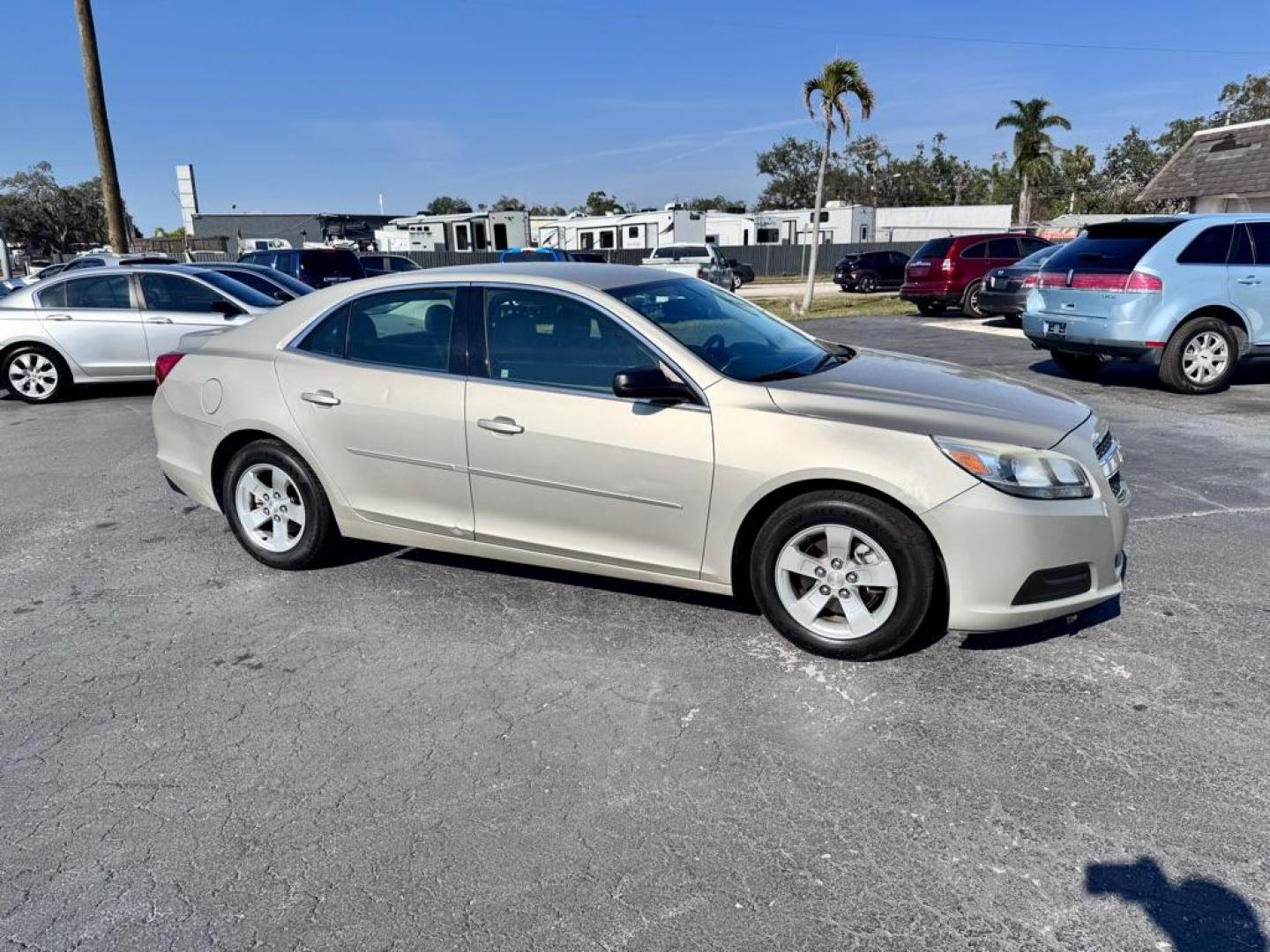 2013 TAN CHEVROLET MALIBU LS (1G11B5SA5DF) with an 2.5L engine, Automatic transmission, located at 2929 9th St. West, Bradenton, 34205, (941) 242-2810, 27.473591, -82.570679 - Thanks for inquring into DriveNation USA! All vehicles listed can be viewed at www.drivenationusa.com for vehicle history reports and additonal info. We cannot quote any terms such as down payments or monthly payments without an application. You can apply directly at www.drivenationusa.com or by con - Photo#2