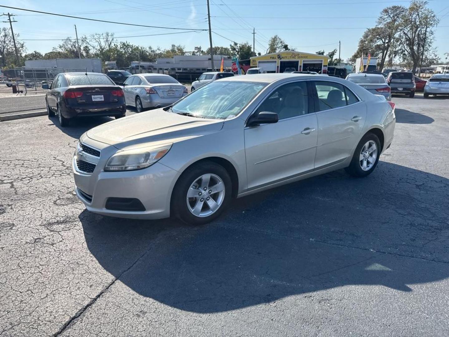 2013 TAN CHEVROLET MALIBU LS (1G11B5SA5DF) with an 2.5L engine, Automatic transmission, located at 2929 9th St. West, Bradenton, 34205, (941) 242-2810, 27.473591, -82.570679 - Thanks for inquring into DriveNation USA! All vehicles listed can be viewed at www.drivenationusa.com for vehicle history reports and additonal info. We cannot quote any terms such as down payments or monthly payments without an application. You can apply directly at www.drivenationusa.com or by con - Photo#4