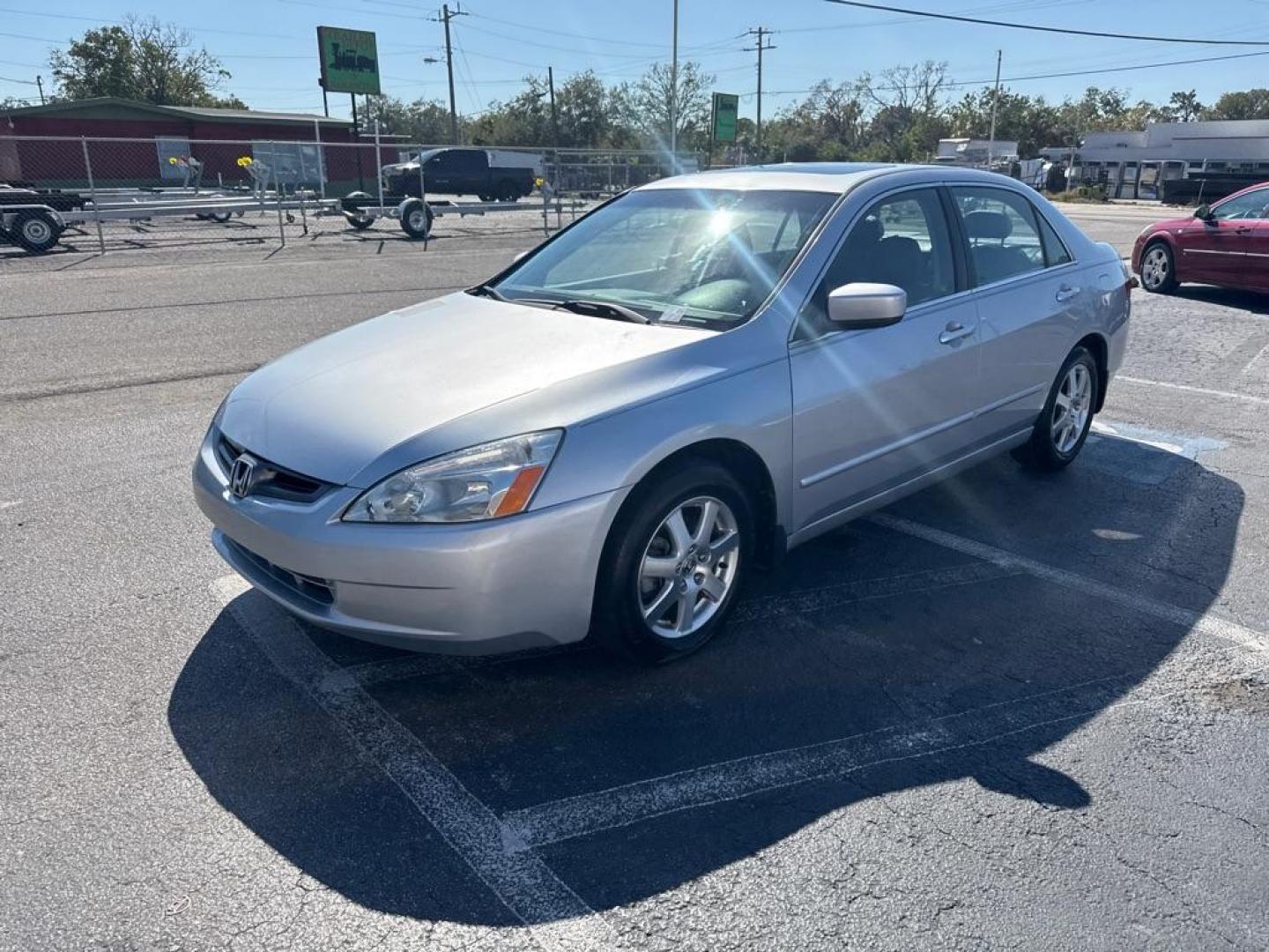 2005 SILVER HONDA ACCORD EX (1HGCM66805A) with an 3.0L engine, Automatic transmission, located at 2929 9th St. West, Bradenton, 34205, (941) 242-2810, 27.473591, -82.570679 - Thanks for inquring into DriveNation USA! All vehicles listed can be viewed at www.drivenationusa.com for vehicle history reports and additonal info. We cannot quote any terms such as down payments or monthly payments without an application. You can apply directly at www.drivenationusa.com or by con - Photo#3