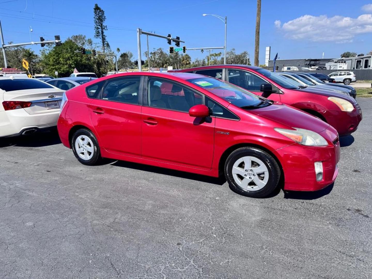 2010 RED TOYOTA PRIUS (JTDKN3DU8A1) with an 1.8L engine, Continuously Variable transmission, located at 2929 9th St. West, Bradenton, 34205, (941) 242-2810, 27.473591, -82.570679 - Thanks for inquring into DriveNation USA! All vehicles listed can be viewed at www.drivenationusa.com for vehicle history reports and additonal info. We cannot quote any terms such as down payments or monthly payments without an application. You can apply directly at www.drivenationusa.com or by con - Photo#1