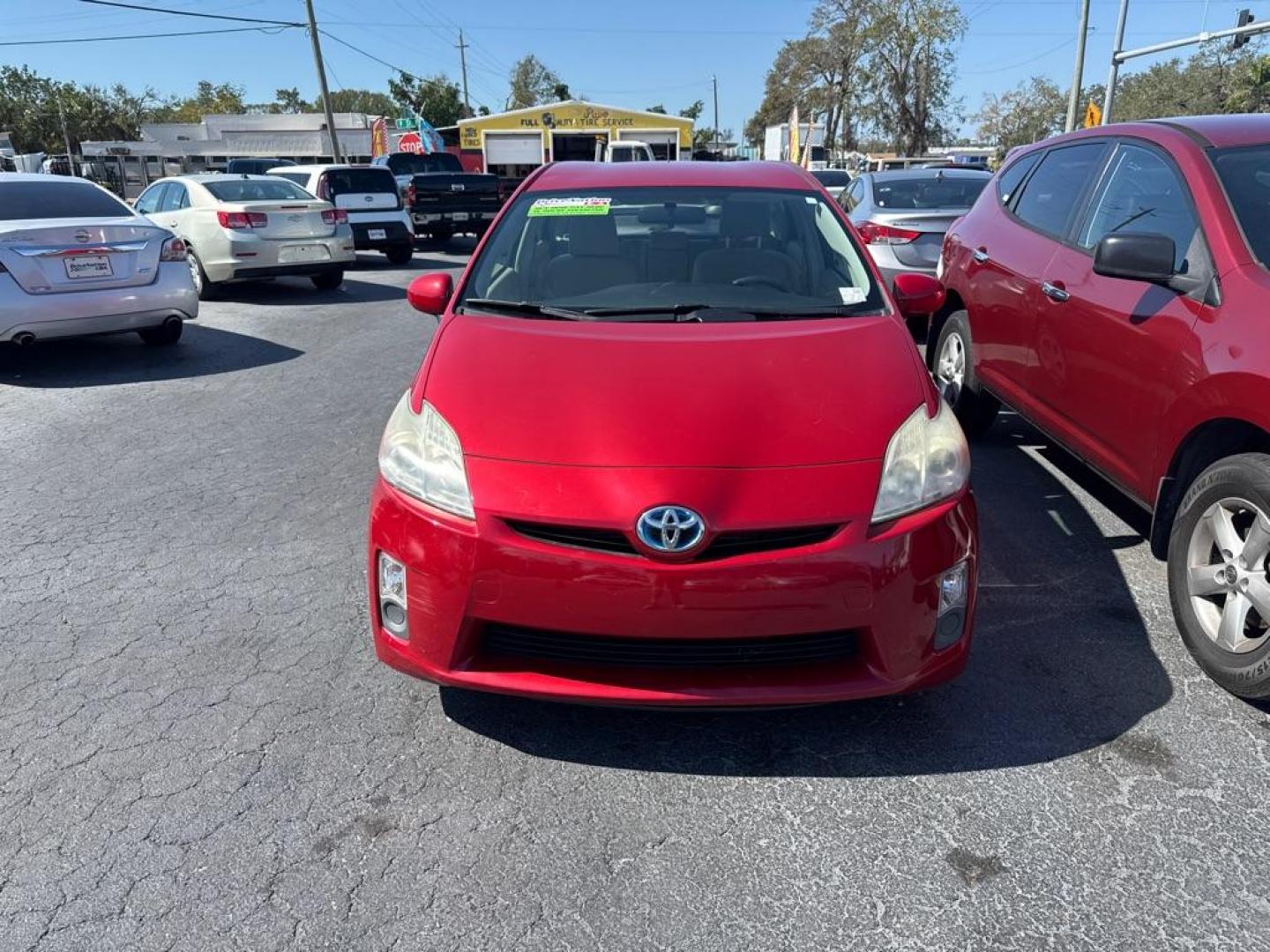 2010 RED TOYOTA PRIUS (JTDKN3DU8A1) with an 1.8L engine, Continuously Variable transmission, located at 2929 9th St. West, Bradenton, 34205, (941) 242-2810, 27.473591, -82.570679 - Thanks for inquring into DriveNation USA! All vehicles listed can be viewed at www.drivenationusa.com for vehicle history reports and additonal info. We cannot quote any terms such as down payments or monthly payments without an application. You can apply directly at www.drivenationusa.com or by con - Photo#2