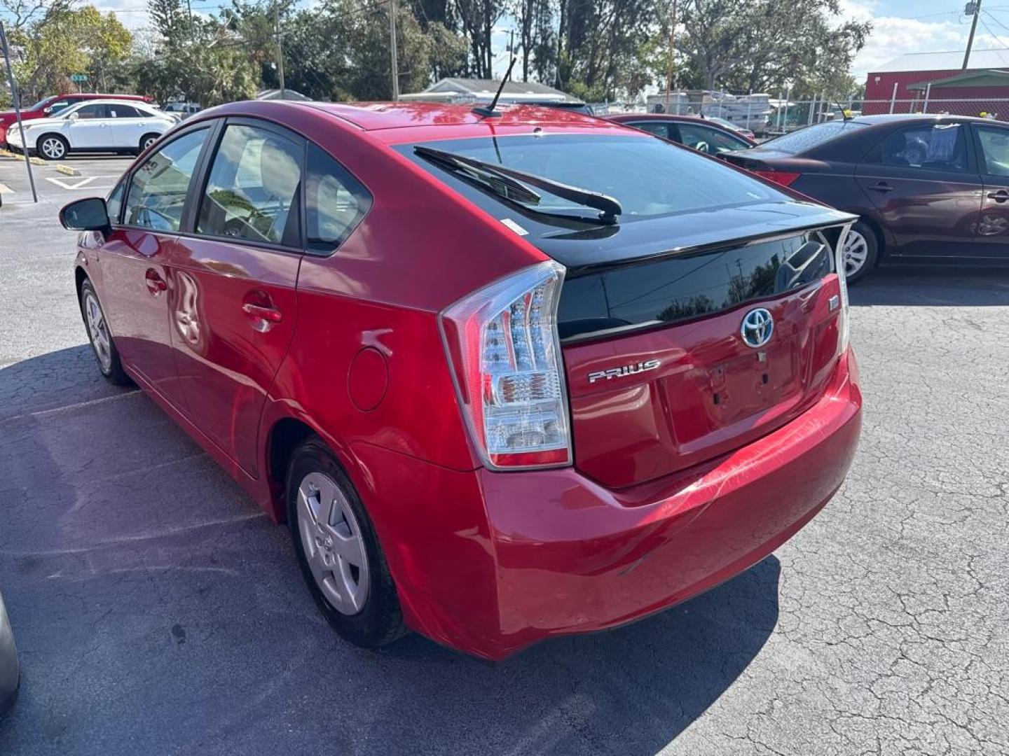 2010 RED TOYOTA PRIUS (JTDKN3DU8A1) with an 1.8L engine, Continuously Variable transmission, located at 2929 9th St. West, Bradenton, 34205, (941) 242-2810, 27.473591, -82.570679 - Thanks for inquring into DriveNation USA! All vehicles listed can be viewed at www.drivenationusa.com for vehicle history reports and additonal info. We cannot quote any terms such as down payments or monthly payments without an application. You can apply directly at www.drivenationusa.com or by con - Photo#3