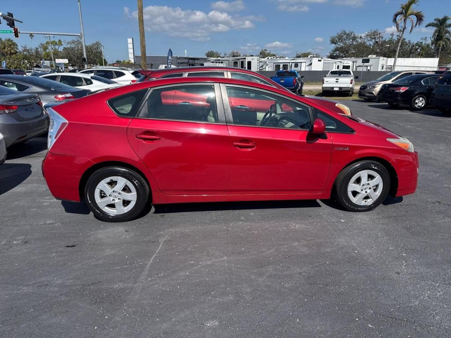 2010 RED TOYOTA PRIUS (JTDKN3DU8A1) with an 1.8L engine, Continuously Variable transmission, located at 2929 9th St. West, Bradenton, 34205, (941) 242-2810, 27.473591, -82.570679 - Thanks for inquring into DriveNation USA! All vehicles listed can be viewed at www.drivenationusa.com for vehicle history reports and additonal info. We cannot quote any terms such as down payments or monthly payments without an application. You can apply directly at www.drivenationusa.com or by con - Photo#5