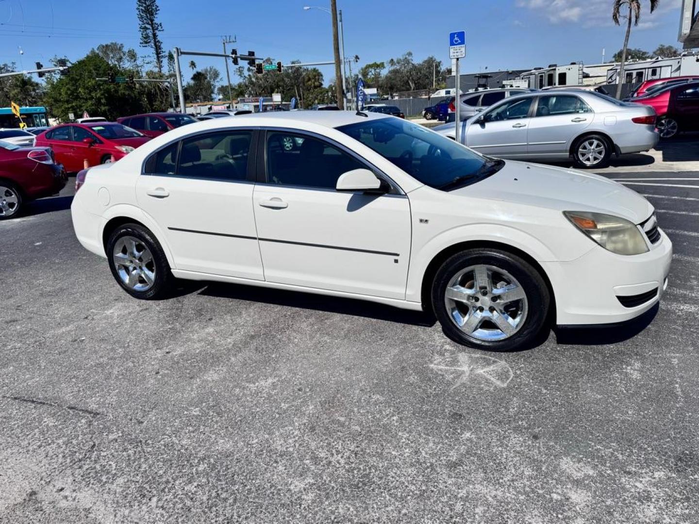 2007 WHITE SATURN AURA XE (1G8ZS57N27F) with an 3.5L engine, Automatic transmission, located at 2929 9th St. West, Bradenton, 34205, (941) 242-2810, 27.473591, -82.570679 - Thanks for inquring into DriveNation USA! All vehicles listed can be viewed at www.drivenationusa.com for vehicle history reports and additonal info. We cannot quote any terms such as down payments or monthly payments without an application. You can apply directly at www.drivenationusa.com or by con - Photo#0