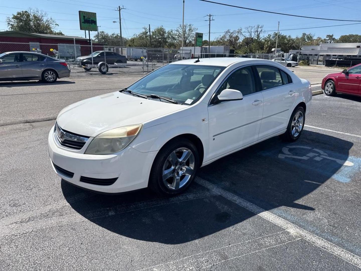 2007 WHITE SATURN AURA XE (1G8ZS57N27F) with an 3.5L engine, Automatic transmission, located at 2929 9th St. West, Bradenton, 34205, (941) 242-2810, 27.473591, -82.570679 - Thanks for inquring into DriveNation USA! All vehicles listed can be viewed at www.drivenationusa.com for vehicle history reports and additonal info. We cannot quote any terms such as down payments or monthly payments without an application. You can apply directly at www.drivenationusa.com or by con - Photo#4