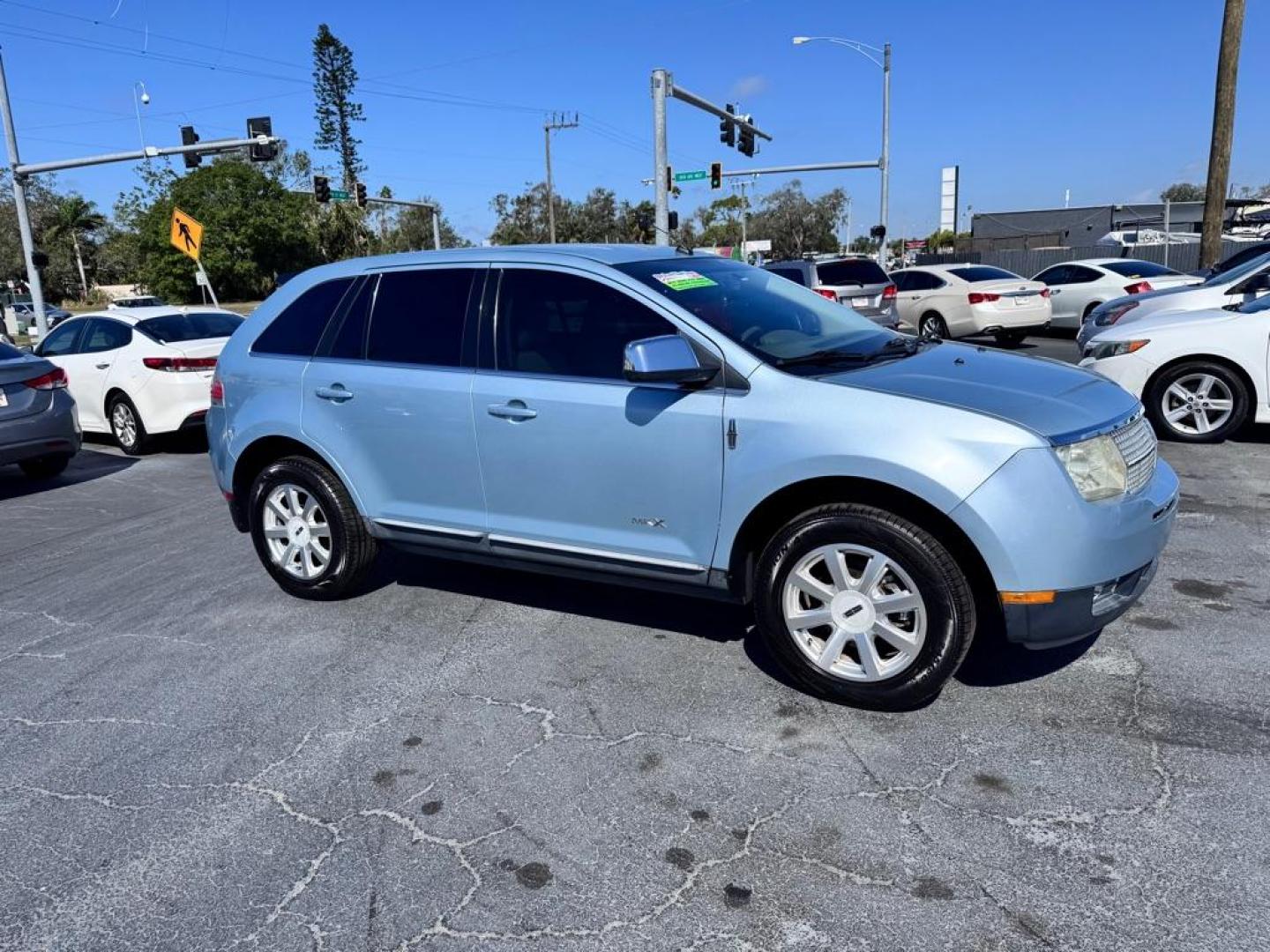 2008 BLUE LINCOLN MKX (2LMDU68C58B) with an 3.5L engine, Automatic transmission, located at 2929 9th St. West, Bradenton, 34205, (941) 242-2810, 27.473591, -82.570679 - Thanks for inquring into DriveNation USA! All vehicles listed can be viewed at www.drivenationusa.com for vehicle history reports and additonal info. We cannot quote any terms such as down payments or monthly payments without an application. You can apply directly at www.drivenationusa.com or by con - Photo#0