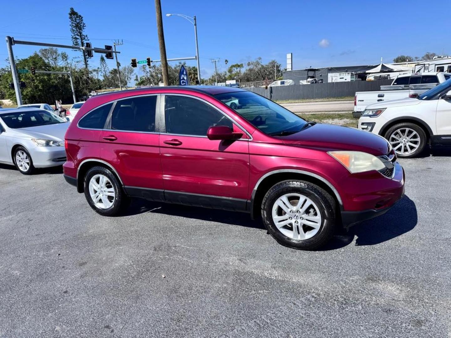 2011 RED HONDA CR-V EXL (5J6RE3H75BL) with an 2.4L engine, Automatic transmission, located at 2929 9th St. West, Bradenton, 34205, (941) 242-2810, 27.473591, -82.570679 - Thanks for inquring into DriveNation USA! All vehicles listed can be viewed at www.drivenationusa.com for vehicle history reports and additonal info. We cannot quote any terms such as down payments or monthly payments without an application. You can apply directly at www.drivenationusa.com or by con - Photo#0