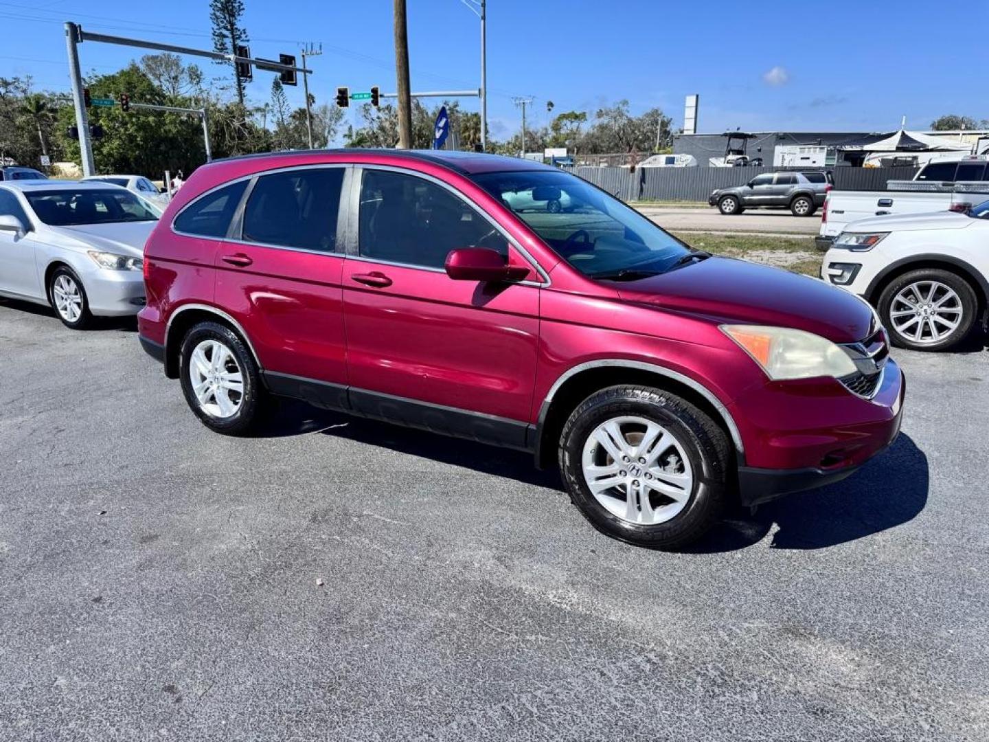 2011 RED HONDA CR-V EXL (5J6RE3H75BL) with an 2.4L engine, Automatic transmission, located at 2929 9th St. West, Bradenton, 34205, (941) 242-2810, 27.473591, -82.570679 - Thanks for inquring into DriveNation USA! All vehicles listed can be viewed at www.drivenationusa.com for vehicle history reports and additonal info. We cannot quote any terms such as down payments or monthly payments without an application. You can apply directly at www.drivenationusa.com or by con - Photo#1