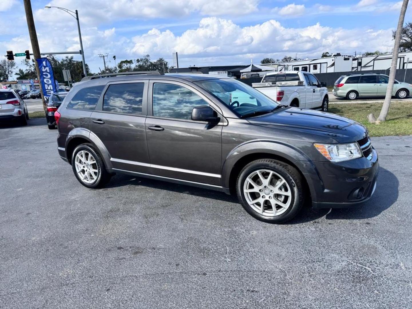 2016 GRAY DODGE JOURNEY SXT (3C4PDCBG1GT) with an 3.6L engine, Automatic transmission, located at 2929 9th St. West, Bradenton, 34205, (941) 242-2810, 27.473591, -82.570679 - Thanks for inquring into DriveNation USA! All vehicles listed can be viewed at www.drivenationusa.com for vehicle history reports and additonal info. We cannot quote any terms such as down payments or monthly payments without an application. You can apply directly at www.drivenationusa.com or by con - Photo#0