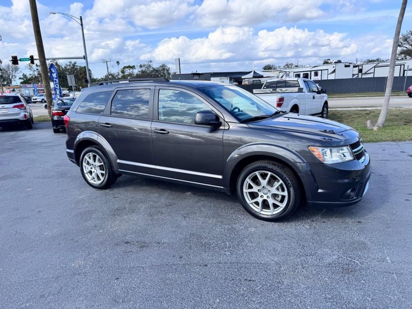 2016 GRAY DODGE JOURNEY SXT (3C4PDCBG1GT) with an 3.6L engine, Automatic transmission, located at 2929 9th St. West, Bradenton, 34205, (941) 242-2810, 27.473591, -82.570679 - Thanks for inquring into DriveNation USA! All vehicles listed can be viewed at www.drivenationusa.com for vehicle history reports and additonal info. We cannot quote any terms such as down payments or monthly payments without an application. You can apply directly at www.drivenationusa.com or by con - Photo#1