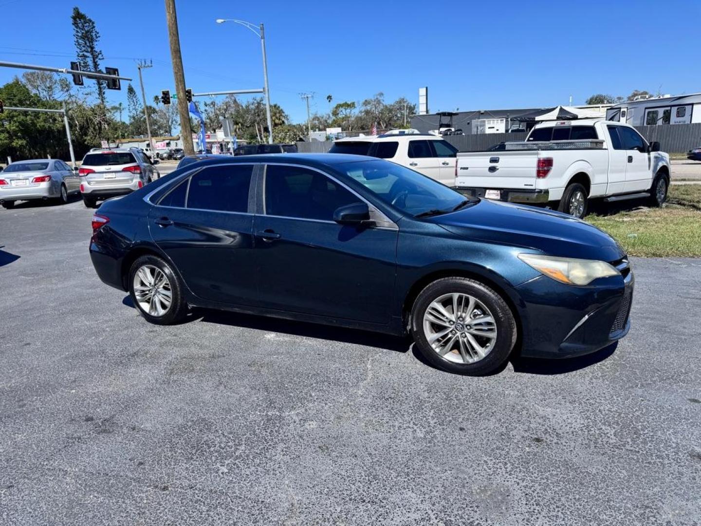 2016 BLUE TOYOTA CAMRY LE (4T1BF1FK6GU) with an 2.5L engine, Automatic transmission, located at 2929 9th St. West, Bradenton, 34205, (941) 242-2810, 27.473591, -82.570679 - Thanks for inquring into DriveNation USA! All vehicles listed can be viewed at www.drivenationusa.com for vehicle history reports and additonal info. We cannot quote any terms such as down payments or monthly payments without an application. You can apply directly at www.drivenationusa.com or by con - Photo#0