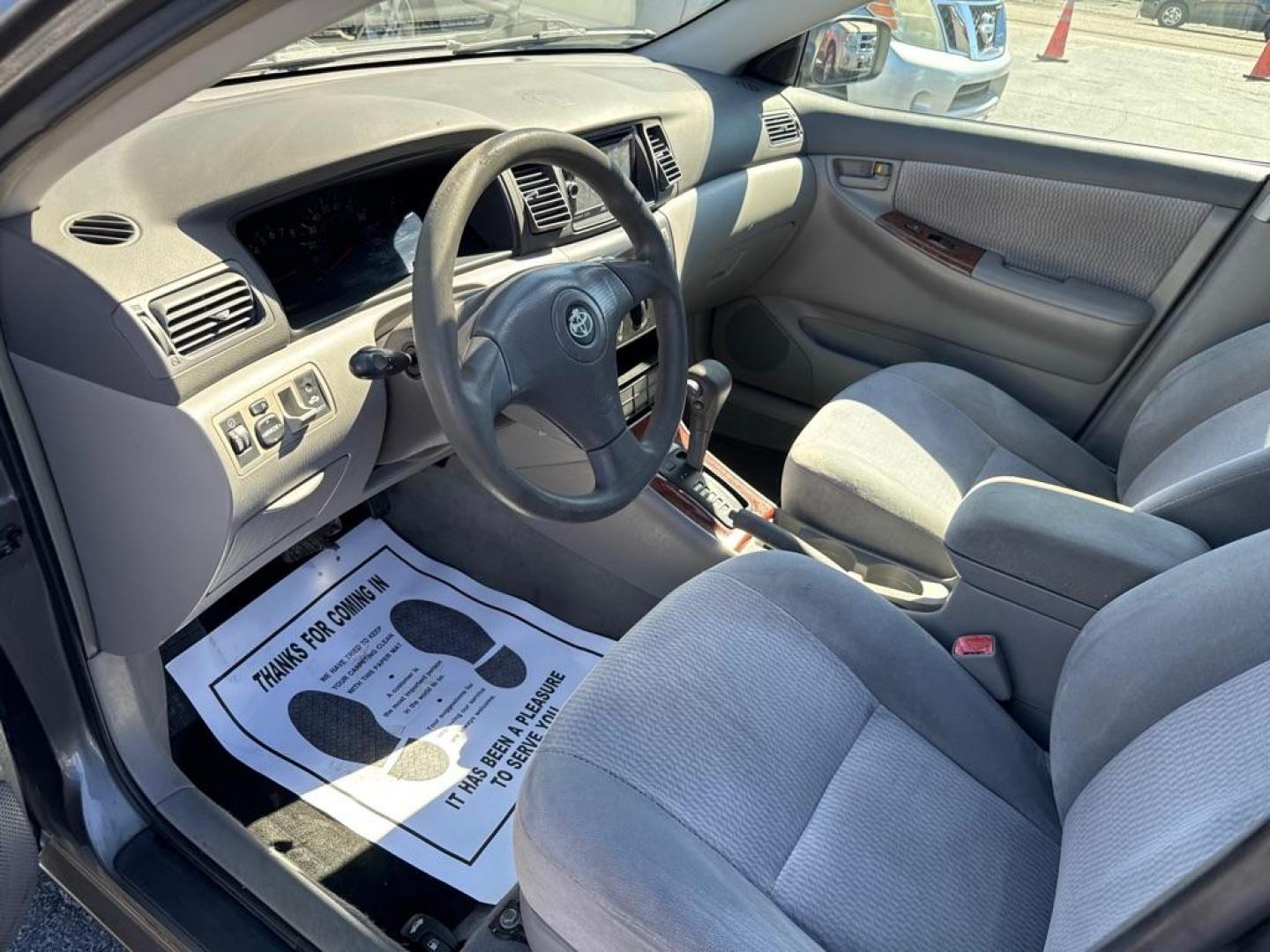 2006 GRAY TOYOTA COROLLA CE (2T1BR32E76C) with an 1.8L engine, Automatic transmission, located at 2929 9th St. West, Bradenton, 34205, (941) 242-2810, 27.473591, -82.570679 - Thanks for inquring into DriveNation USA! All vehicles listed can be viewed at www.drivenationusa.com for vehicle history reports and additonal info. We cannot quote any terms such as down payments or monthly payments without an application. You can apply directly at www.drivenationusa.com or by con - Photo#9